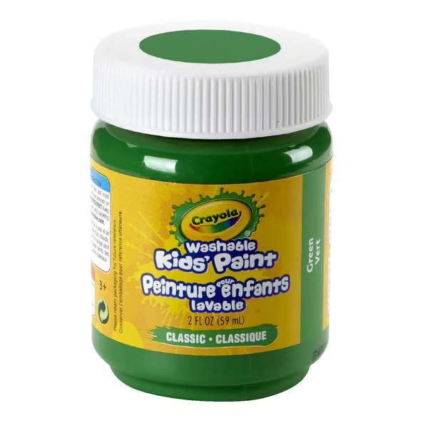 CRAYOLA PAINT KIDS GRN  2OZ