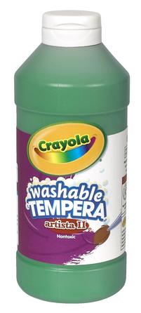 CRAYOLA PAINT TEMP GRN 16OZ