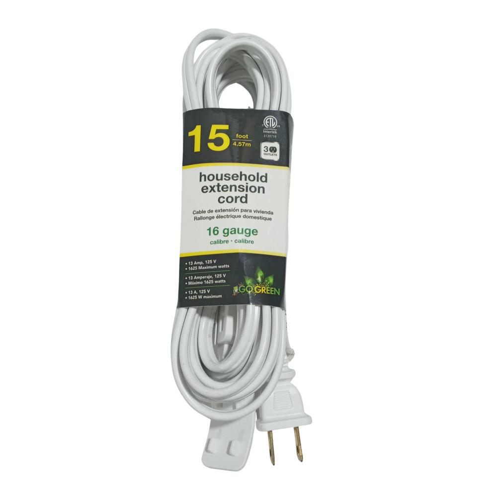 GG OUTDOOR EXTENSION CORD 15' 1PC