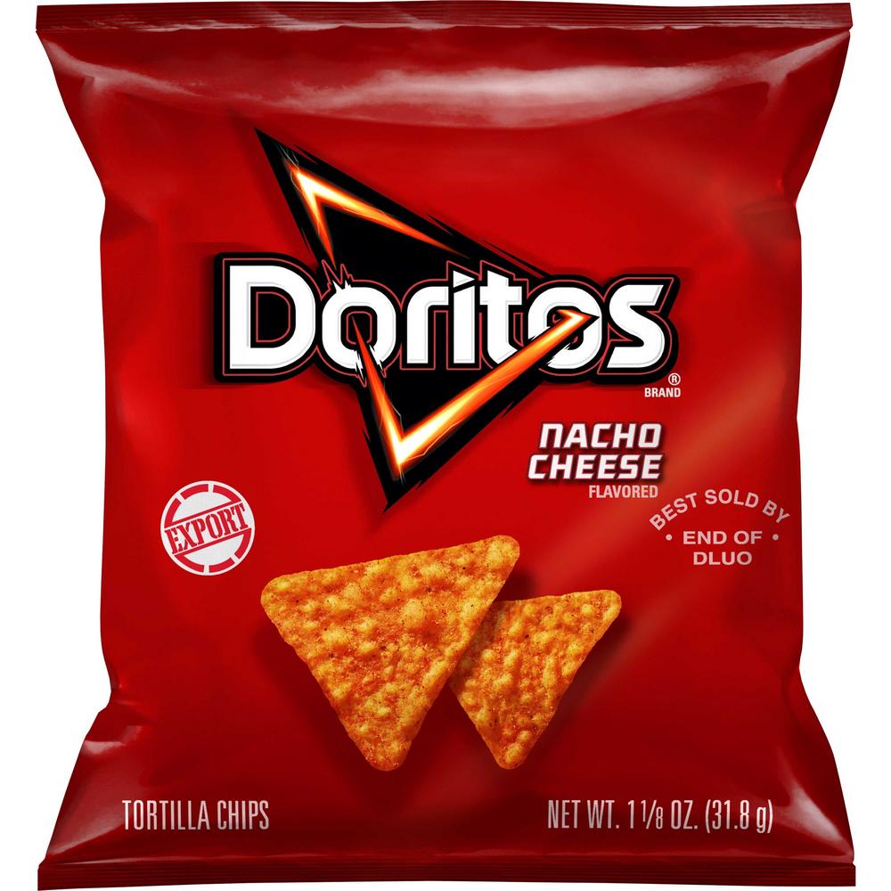 FRITO LAYS P DORITOS NACHO CHEESE 1.25OZ