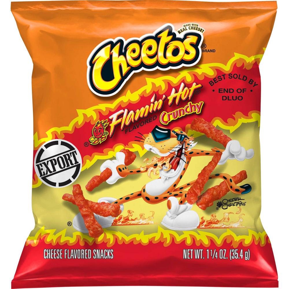 FRITO LAYS P CHEETOS CRUNCHY  1.25OZ