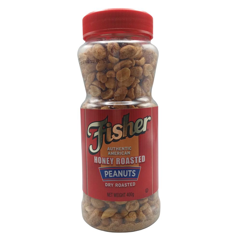 FISHER PEANUT HONEY 400GM