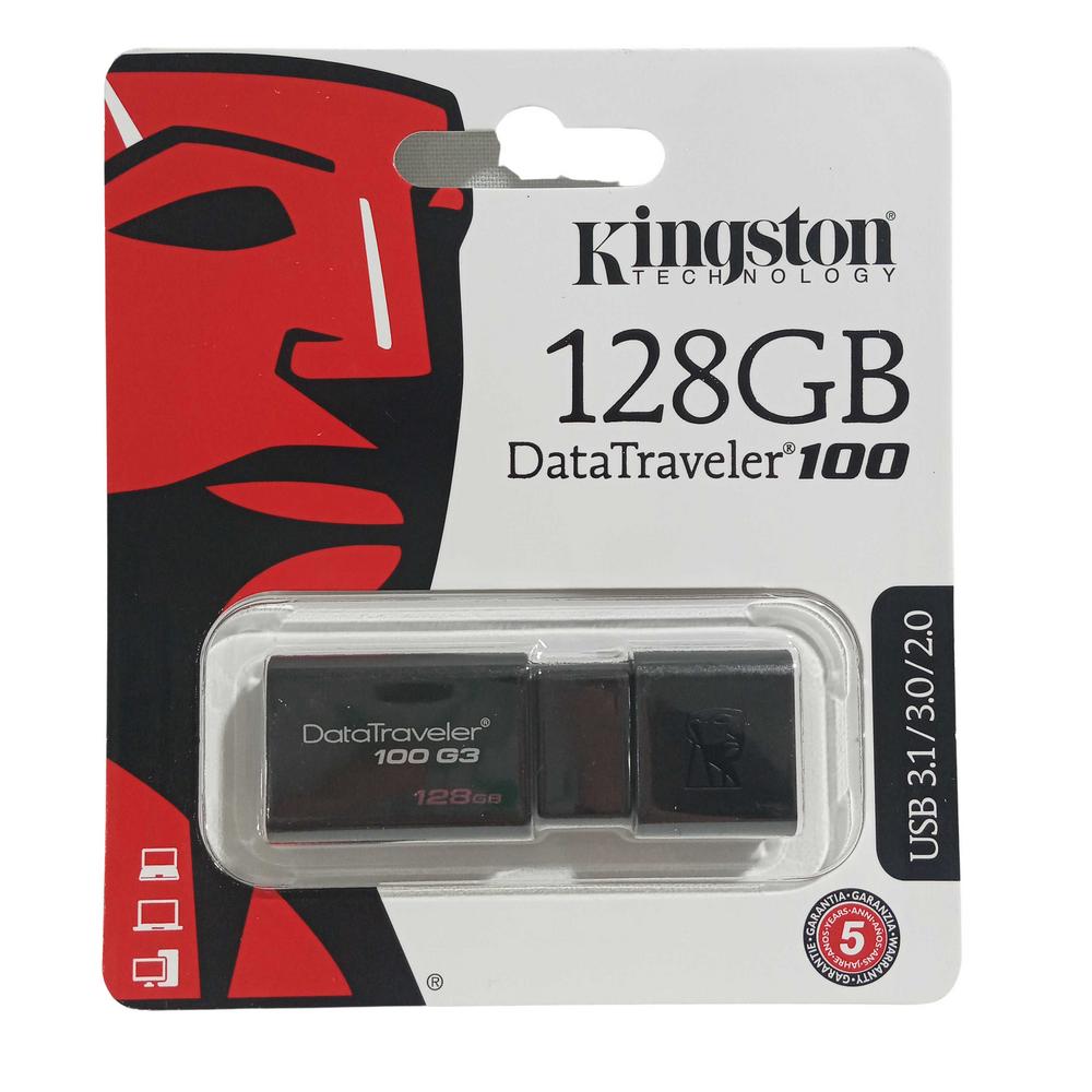 KINGSTON FLASH DRIVE 128GB 1PC