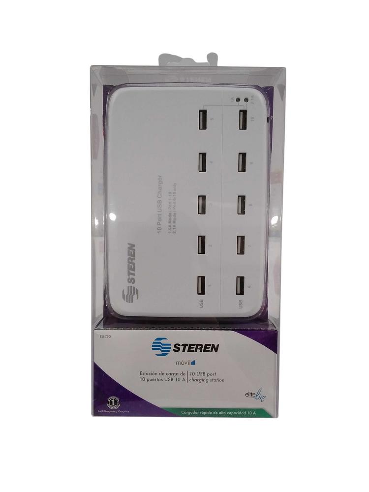 STEREN USB HUB 10 PRT ELI790 1PC