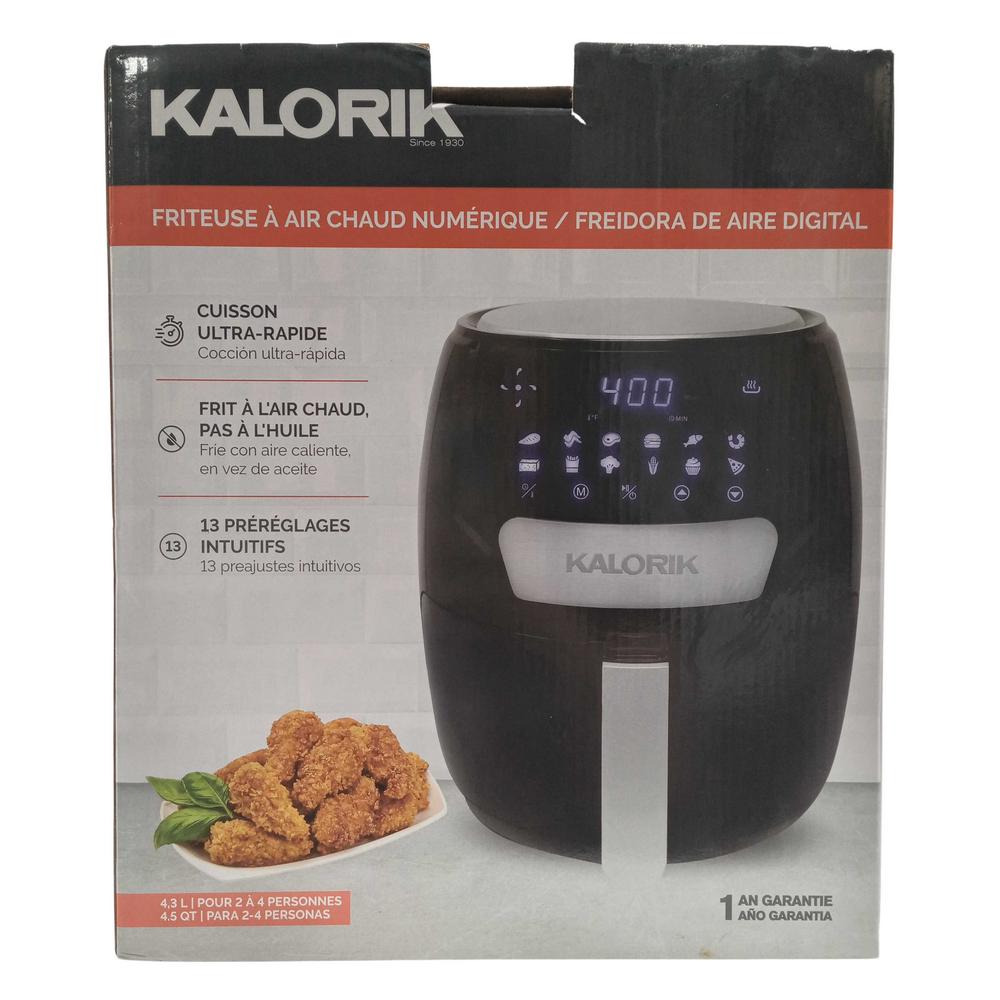 KALORIK AIR FRYER 4.5Q FT50533 1PC