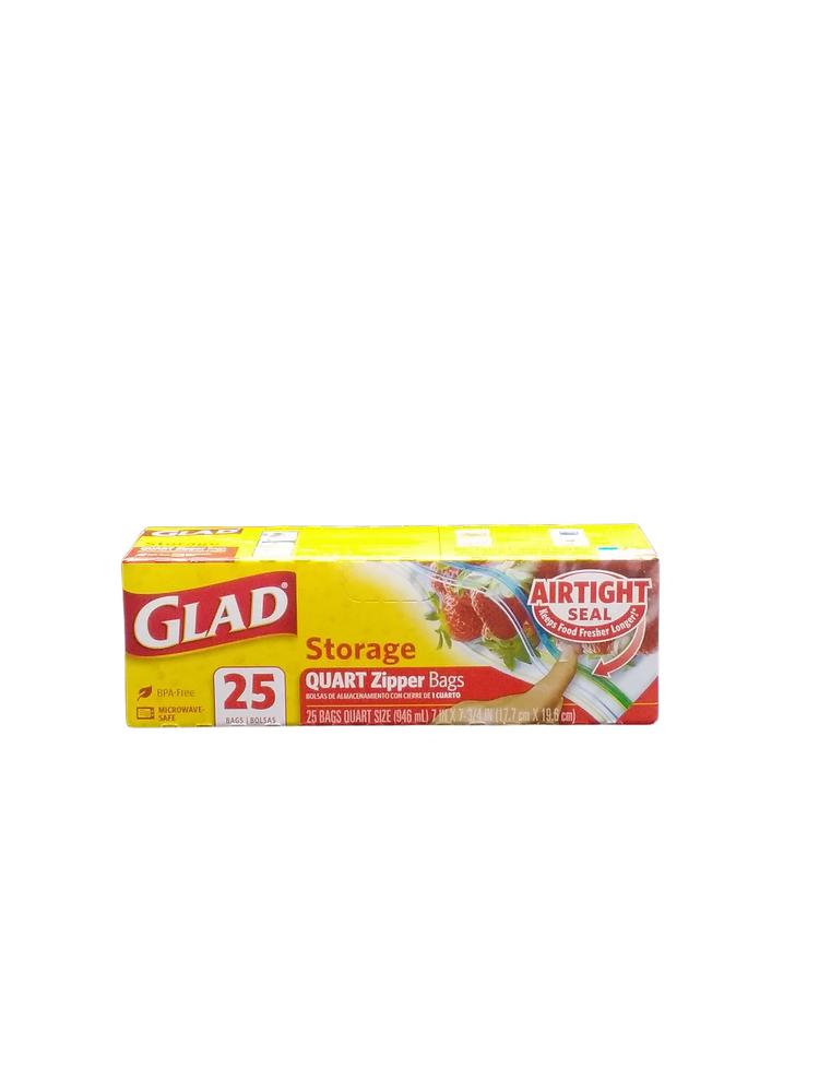 GLAD STORAGE Z.L QT 1 25CT