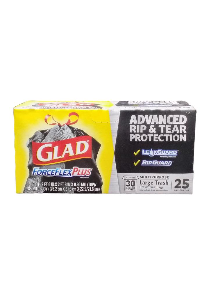 GLAD TRASH BAG FORCE FLEX D.S 5CT