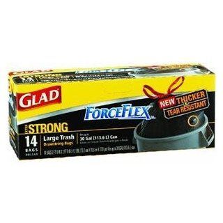 GLAD TRASH BAG FORCE FLEX D.S 14CT