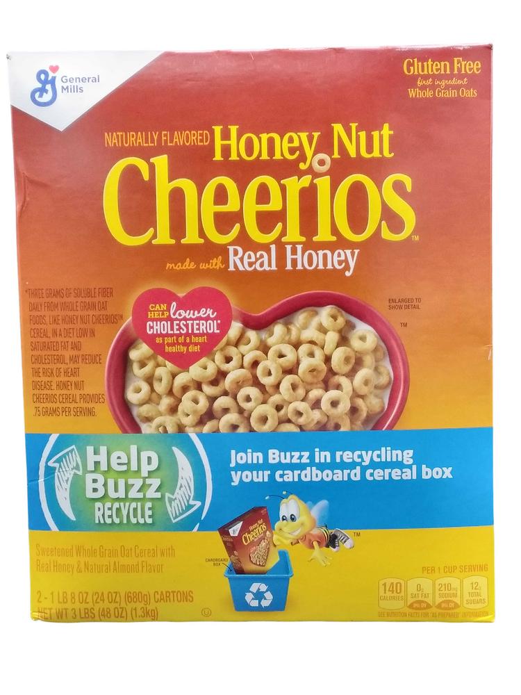 GM CHEERIOS HONEY NUT 1X48OZ 1PC