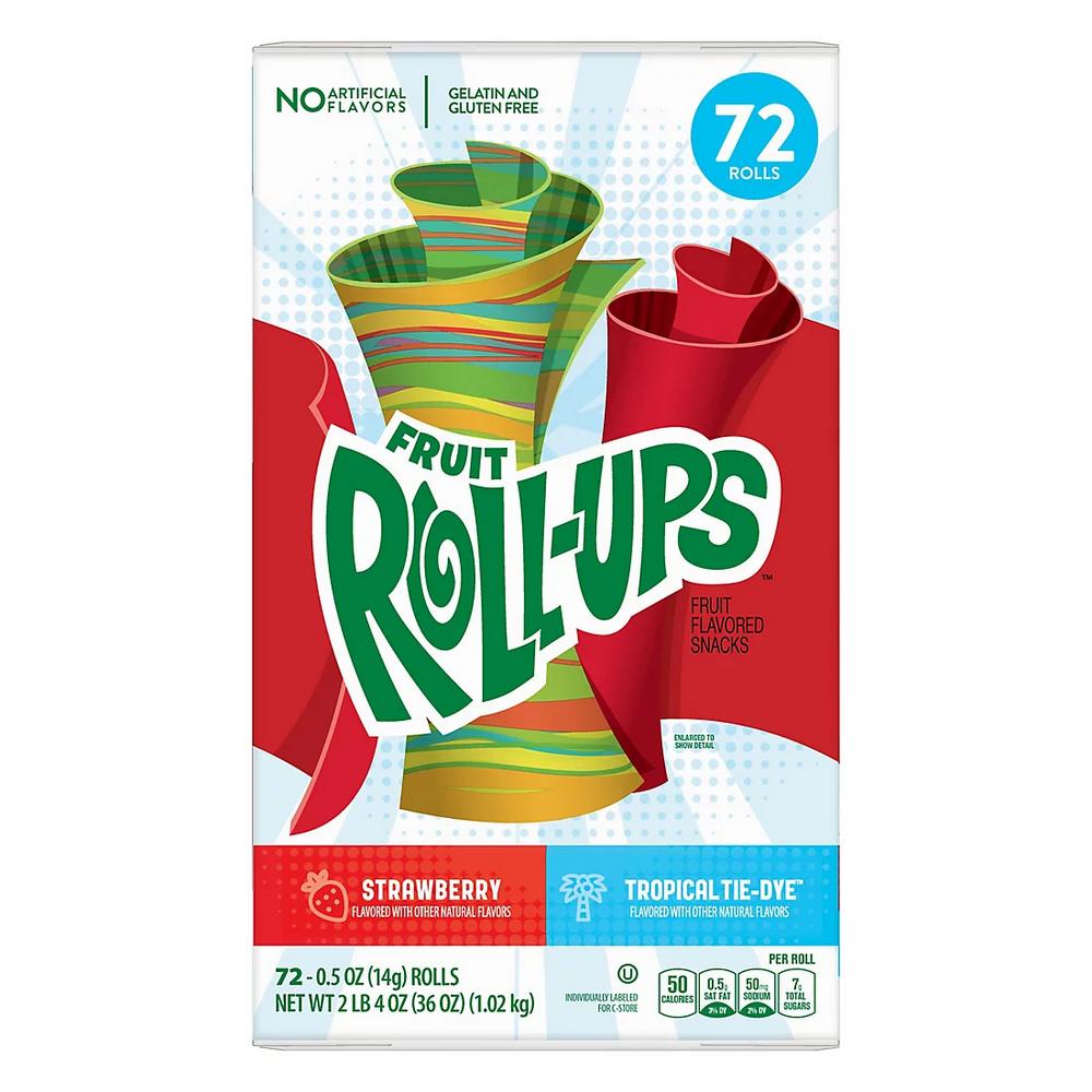 FRUIT ROLL-UPS PACK 1CT