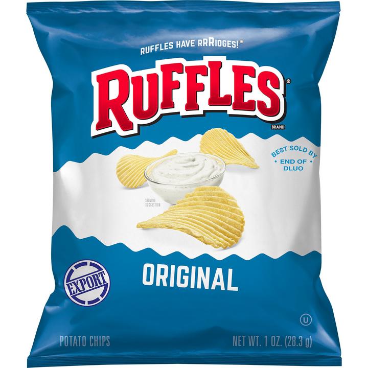 FRITO LAYS P RUFFLES ORIGINAL  1OZ