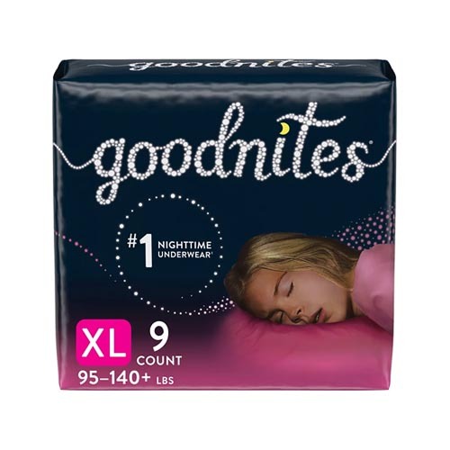 GOOD NITE GIRL XL 9CT