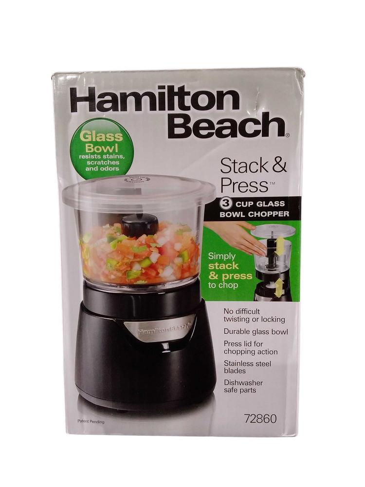 HAMILTON BEACH CHOPPER GLASS 3 CUP HB 72860 1PC