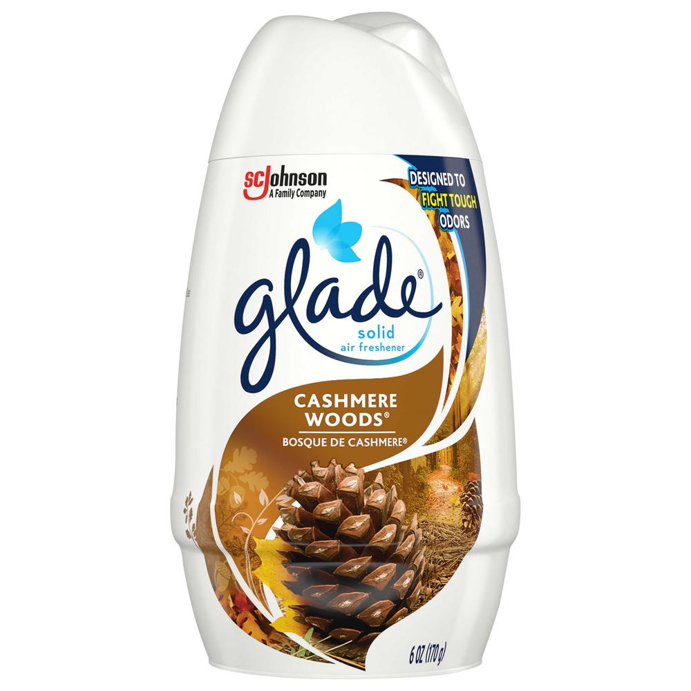 GLADE SOLID CASHMERE WOOD  6OZ