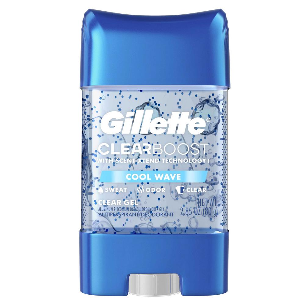 GILLETTE CLEAR GEL COOL WAVE 4OZ