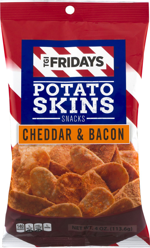 FRIDAY CHIPS CHEDDAR & BACON  4.5OZ