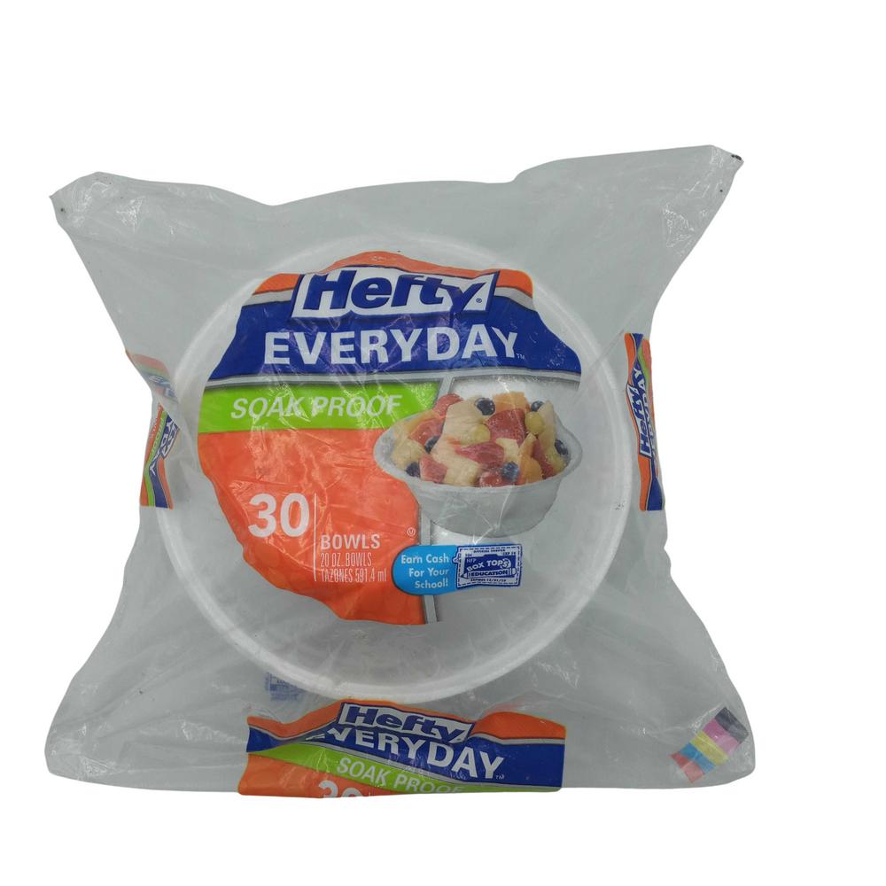 HEFTY BOWL 20OZ 30CT