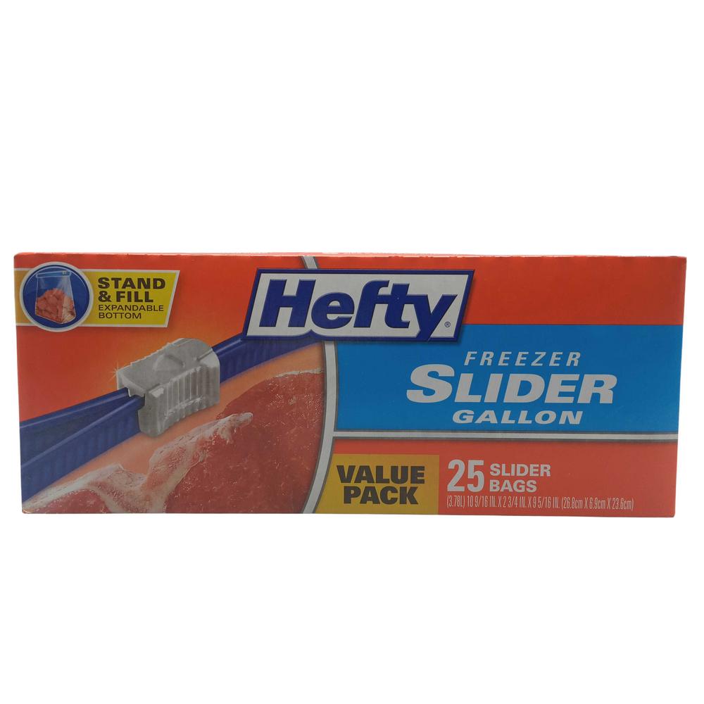 HEFTY BAG FREEZER GAL  25CT