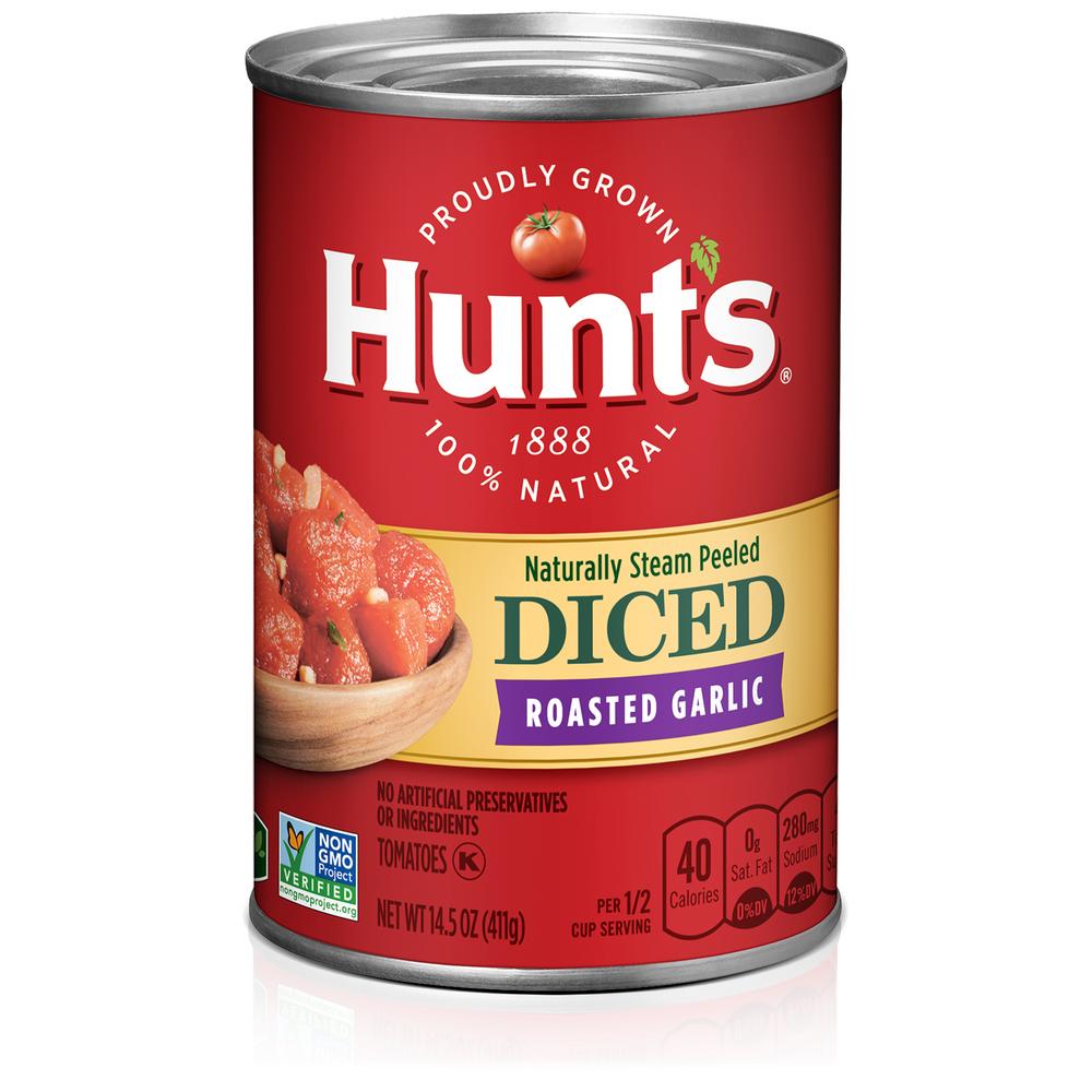 HUNTS DICED TOMATO ROSTED 14OZ