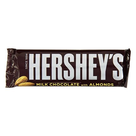 HERSHEYS CHOCOLATE ALMOND 36CT