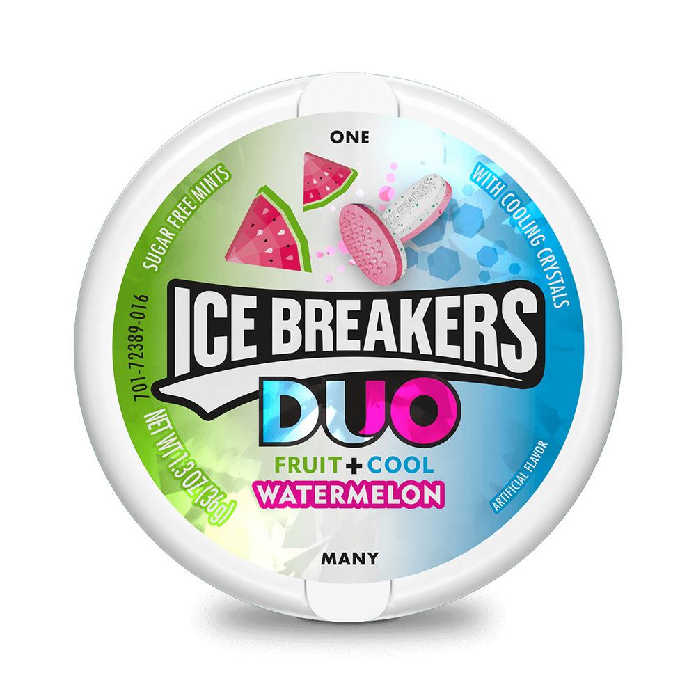 ICE BREAKERS DUO WATERMELON  8CT