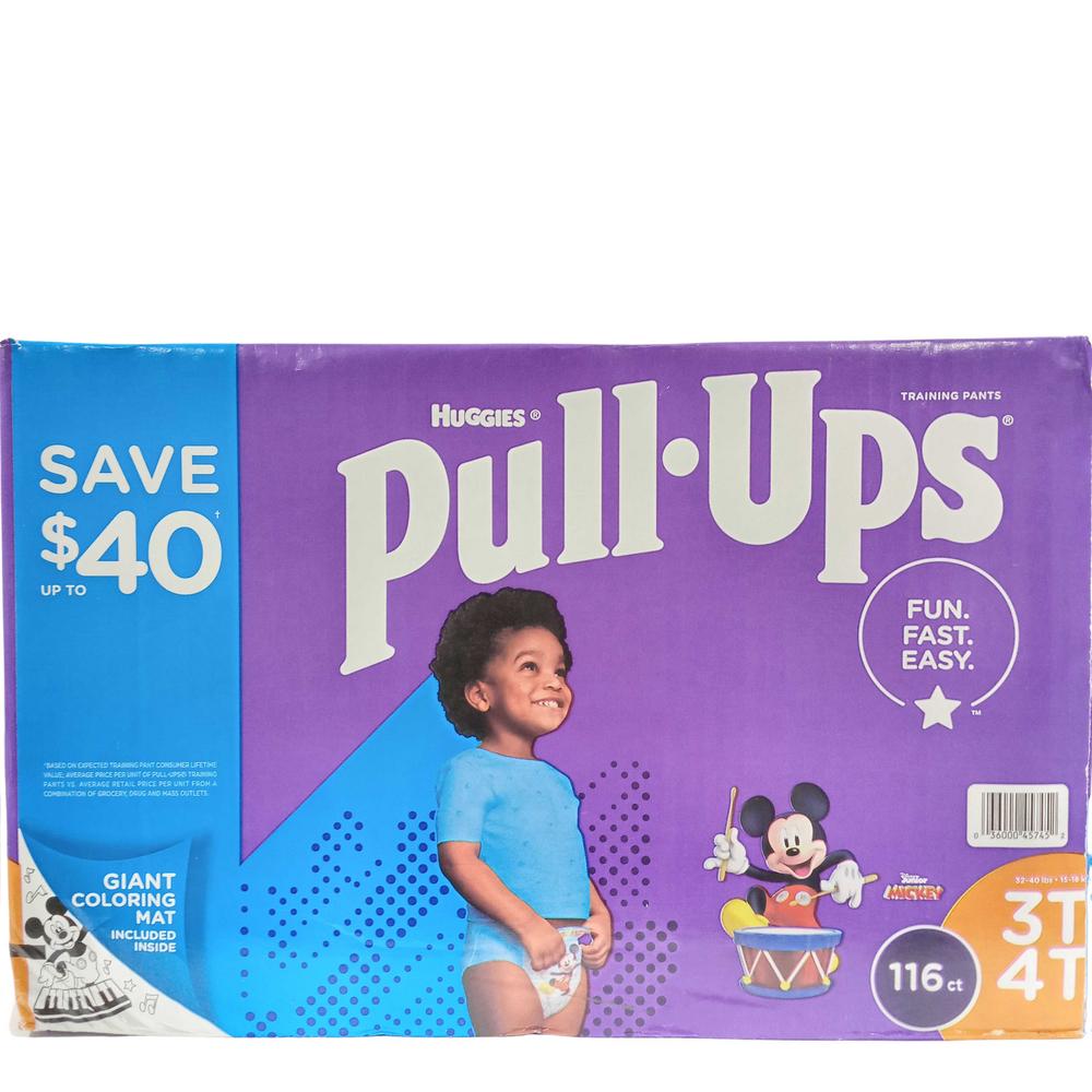 HUGGIES PULL UPS BOY 3-4T 116C 1PC