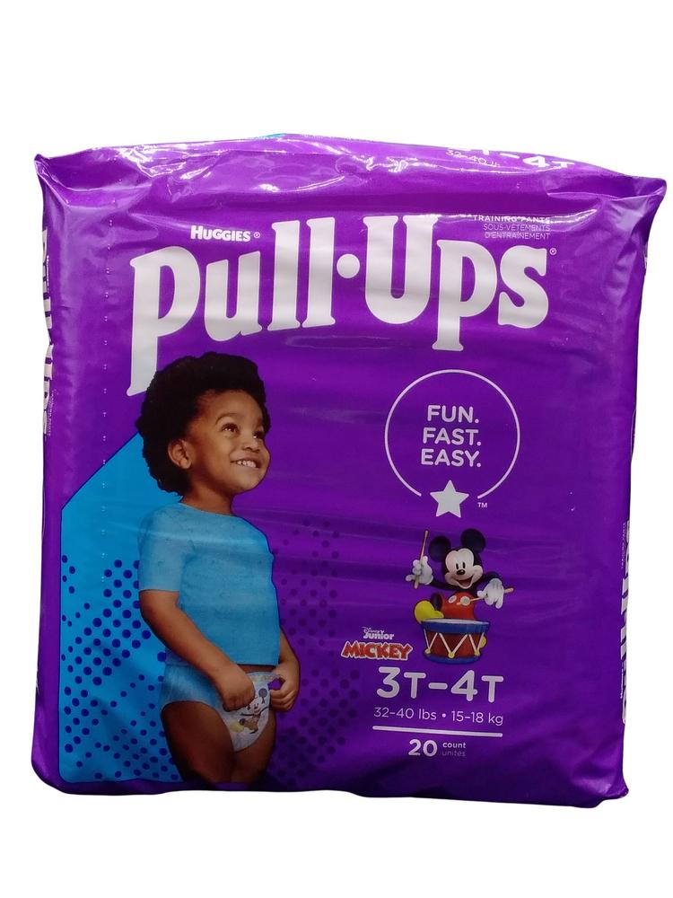 HUGGIES PULL UPS BOY 3-4T  20CT