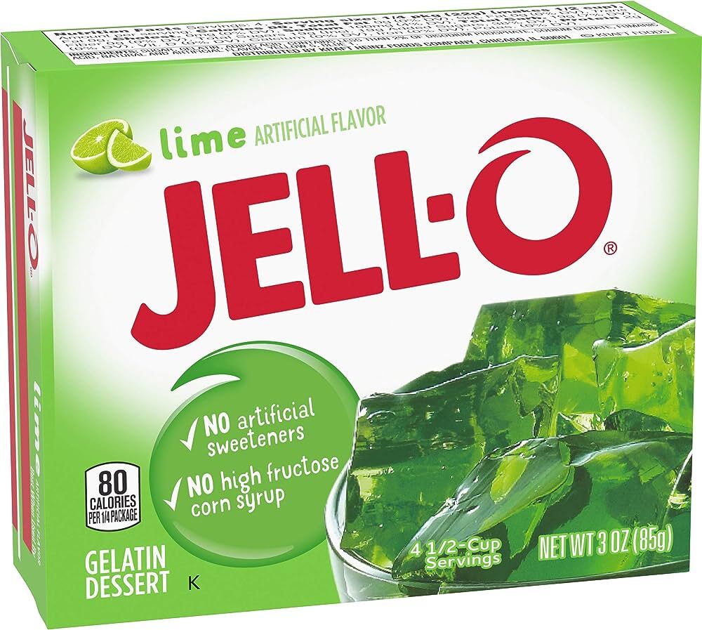 JELLO LIME  3OZ