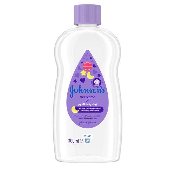 JHONSONS & JHONSONS BABY OIL LAVANDER  300ML