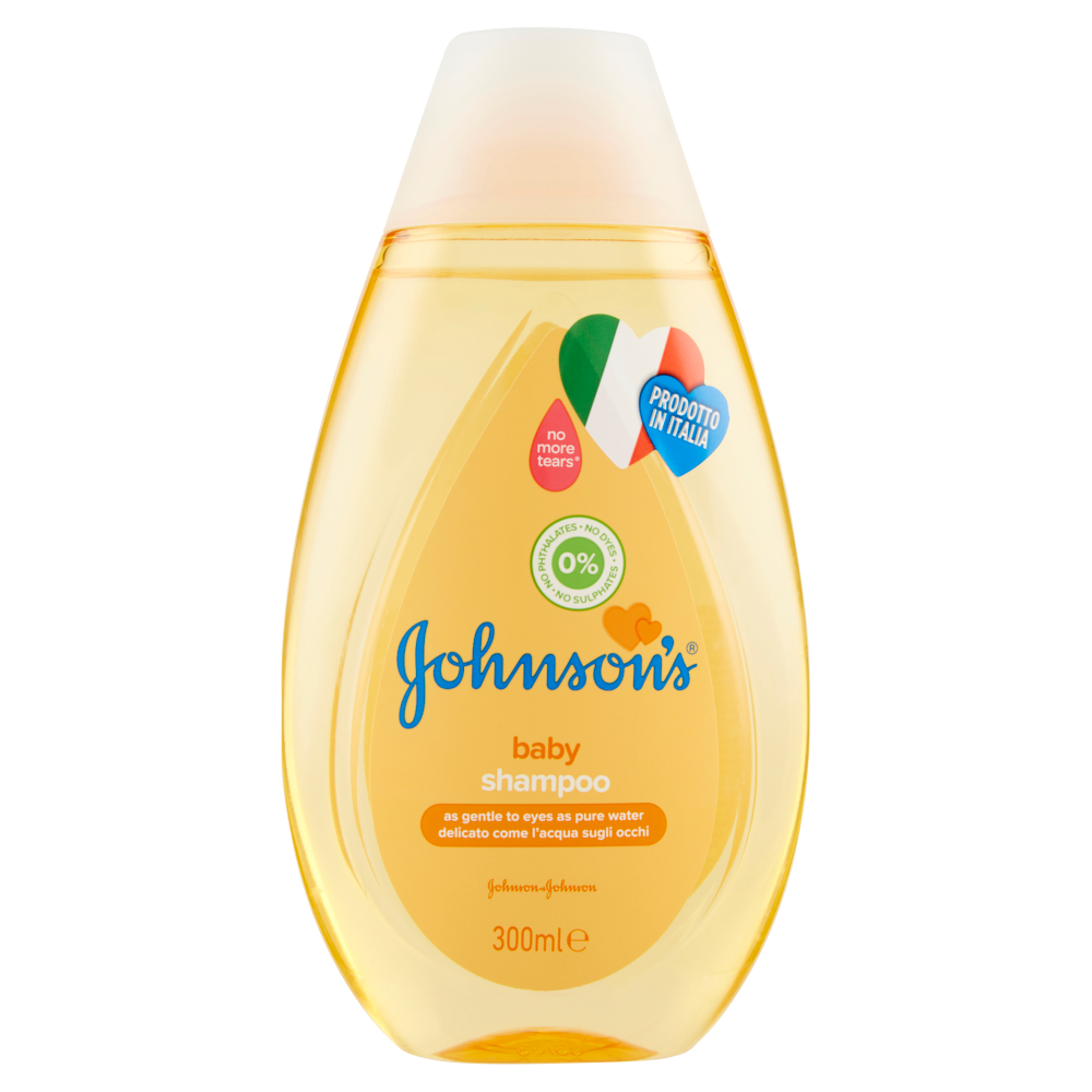 JHONSONS & JHONSONS BABY SHAMPOO GOLDEN  300ML