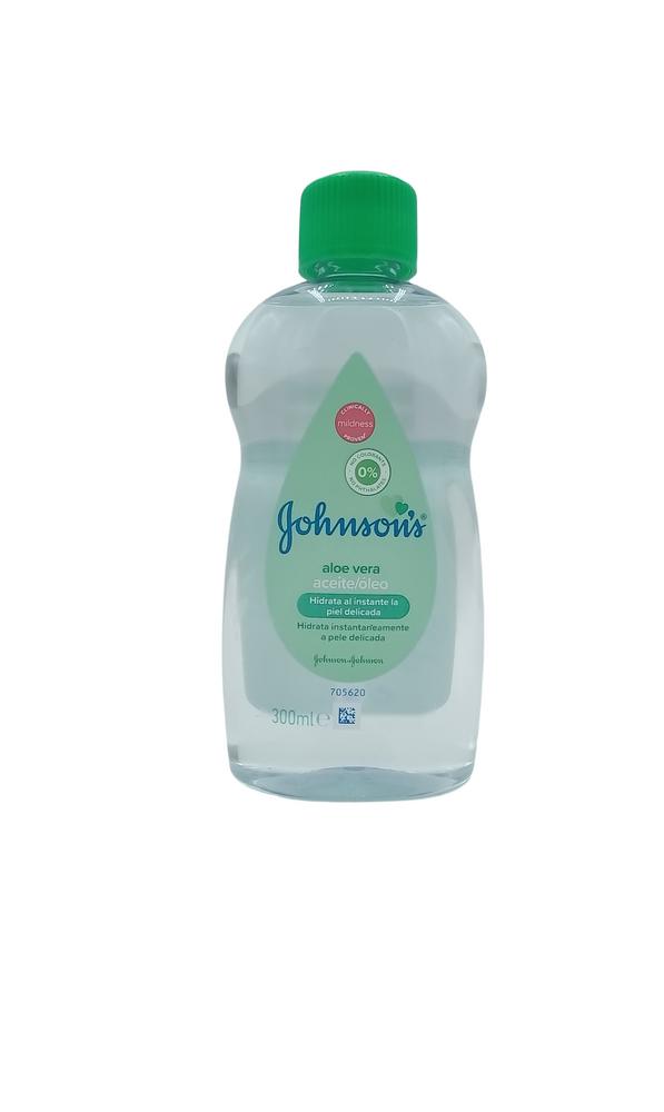 JHONSONS & JHONSONS BABY OIL ALOE 300ML