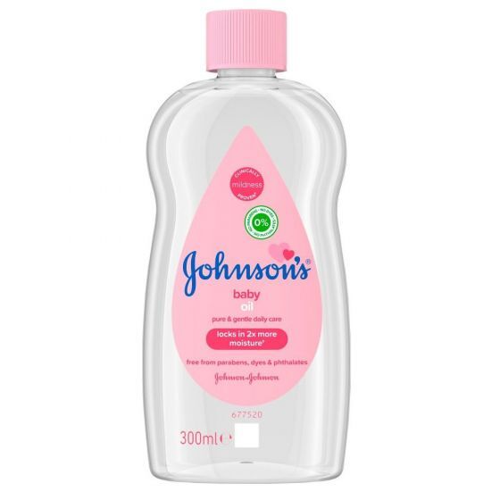 JHONSONS & JHONSONS BABY OIL  300ML