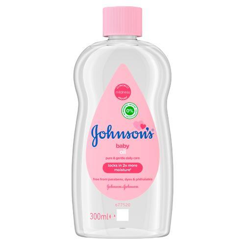 JHONSONS & JHONSONS BABY OIL 300ML