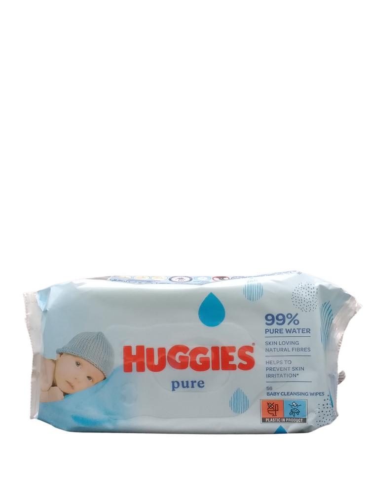 HUGGIES WIPES PURE 56CT