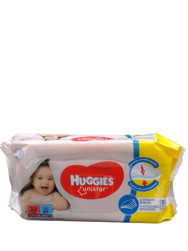 HUGGIES WIPES UNISTAR 56CT