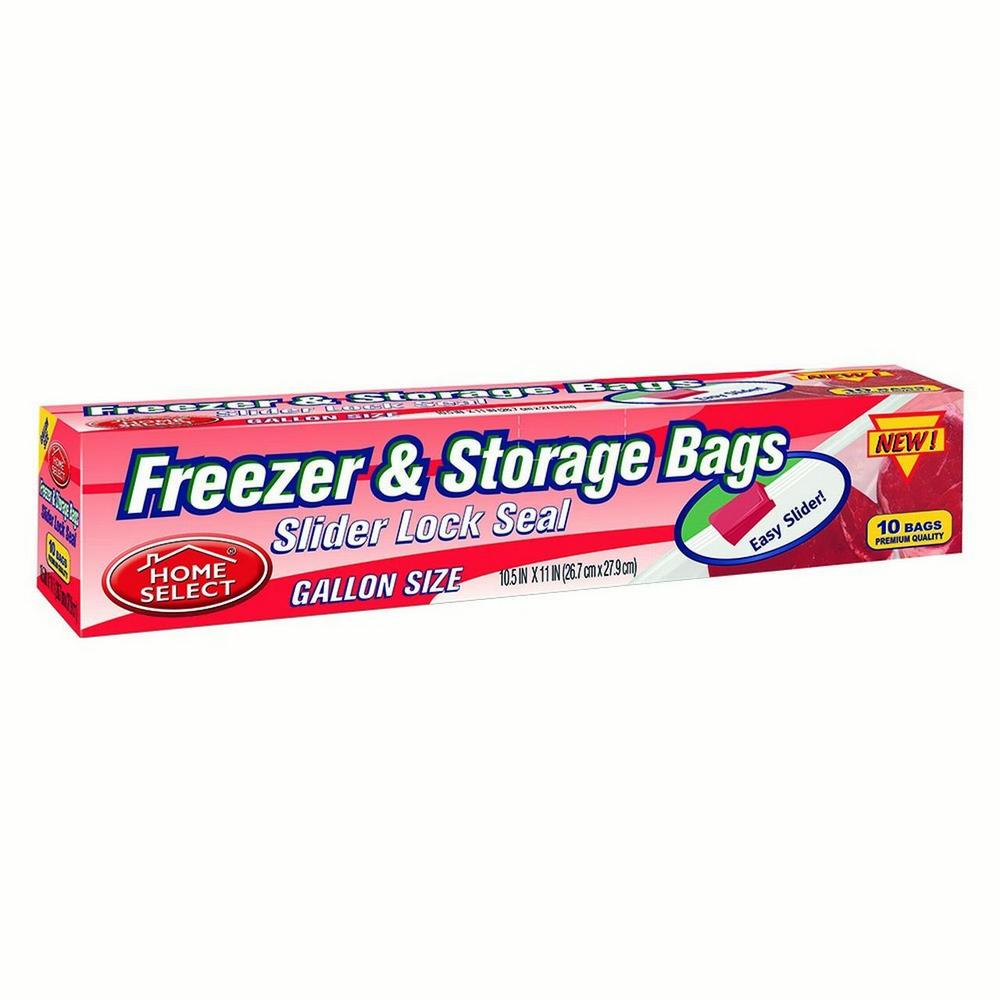 HOME SELECT FREEZER BAG GL S.L 10CT