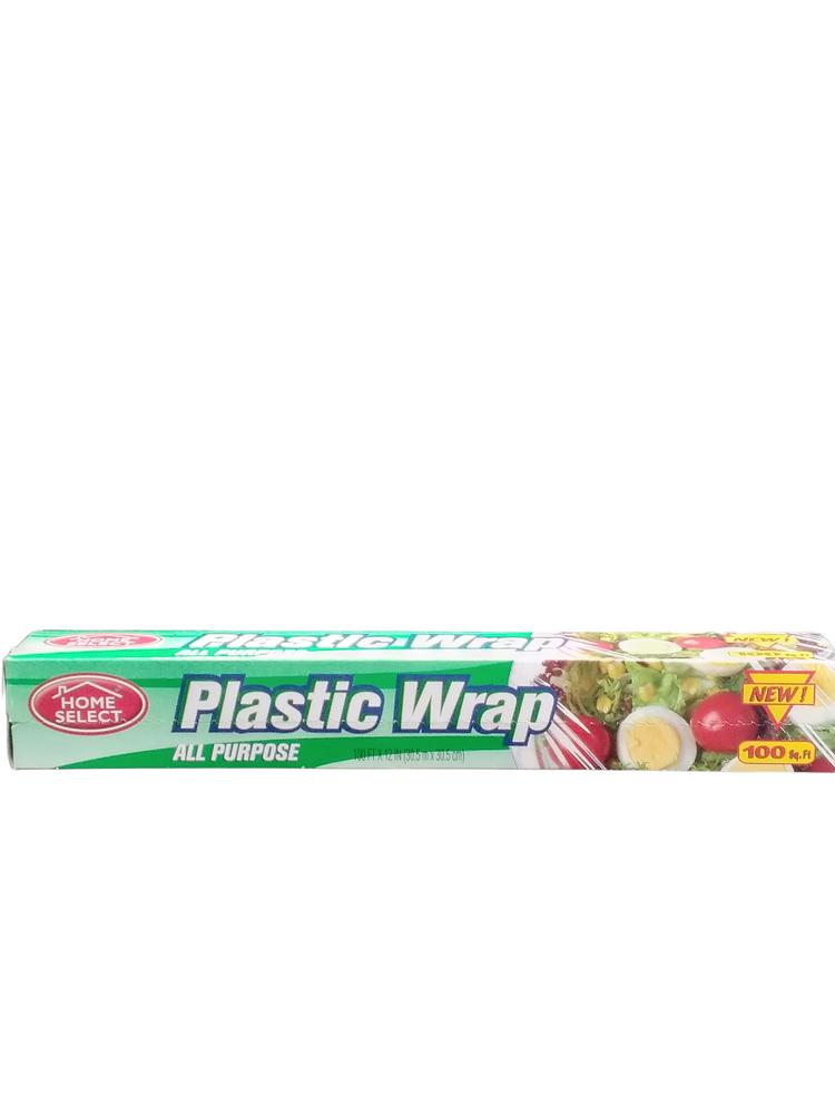 HOME SELECT PLASTIC WRAP  100FT