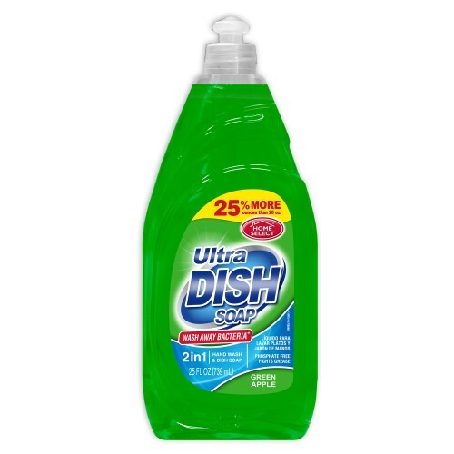 HOME SELECT DISH LIQUID GREEN APP 20OZ