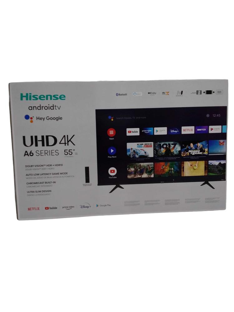 HISENSE TV 55" 4K 55A6G 1PC