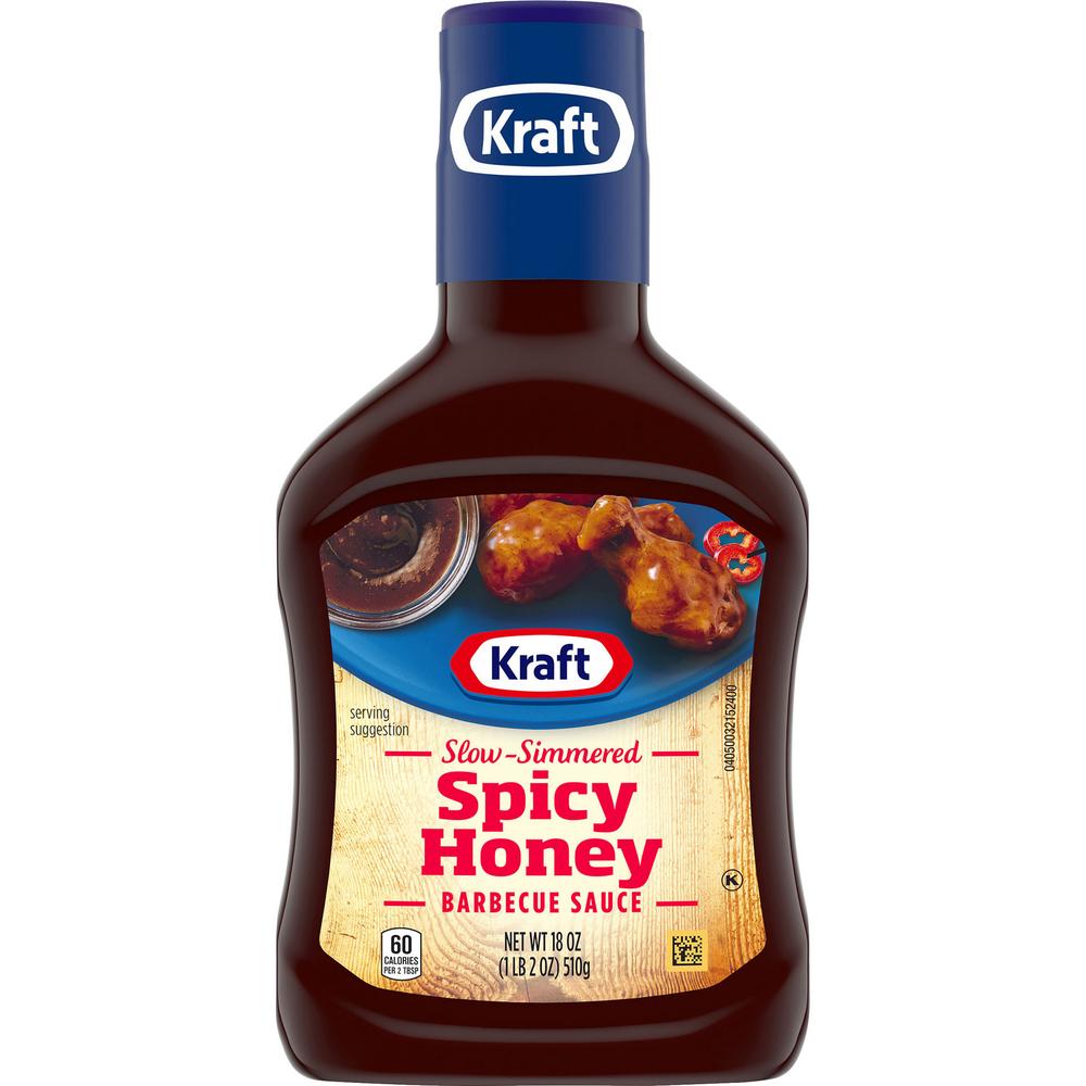 KRAFT BBQ SAUCE SPY HON 18OZ