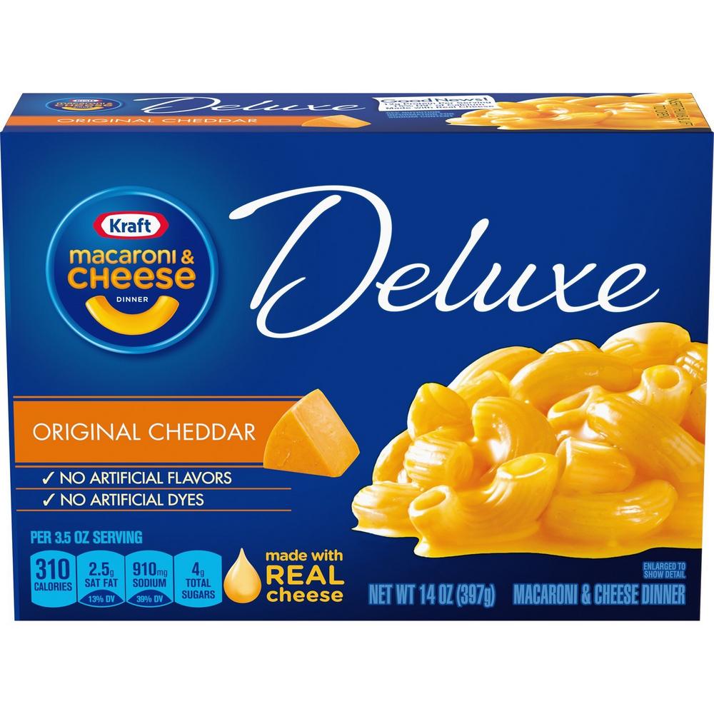 KRAFT MAC & CHEESE DLX 14OZ