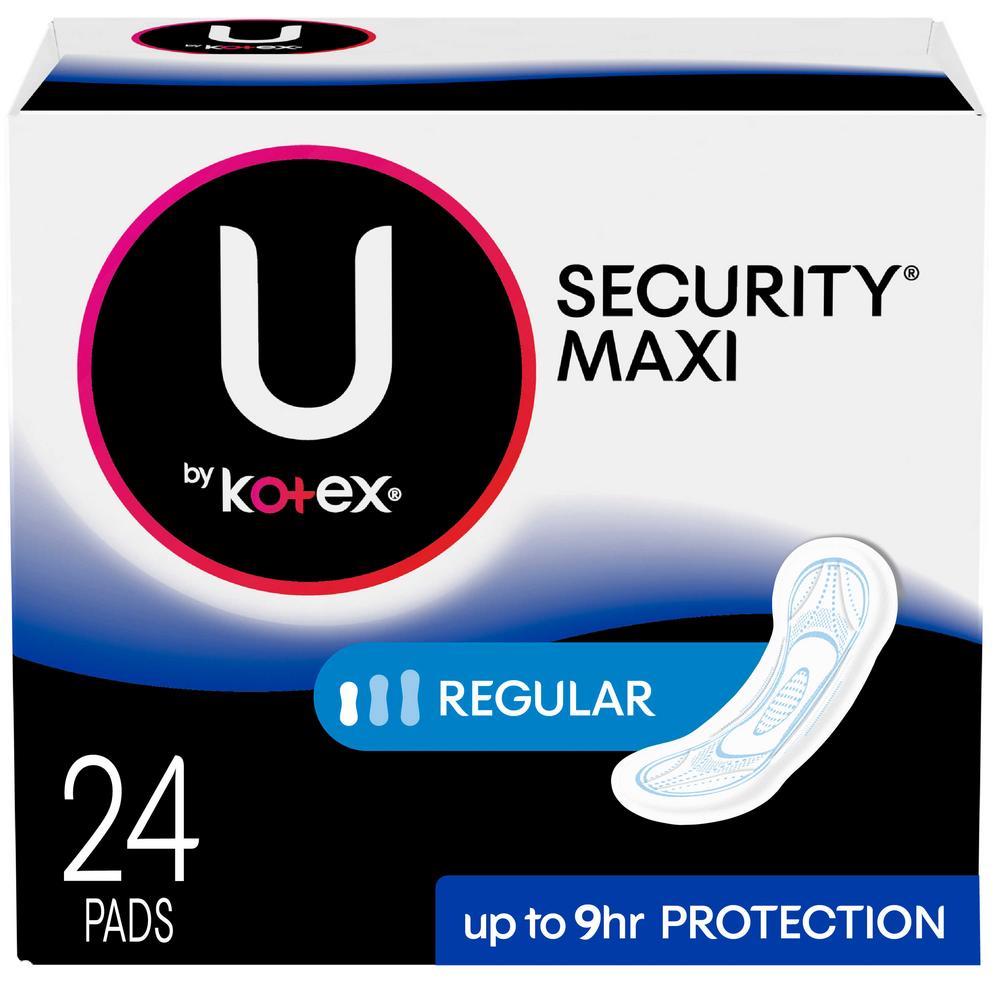 KOTEX PADS MAXI NW  24CT