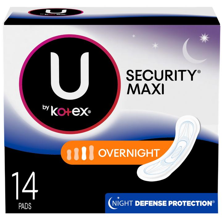 KOTEX PADS MAXI NIGHT  14CT