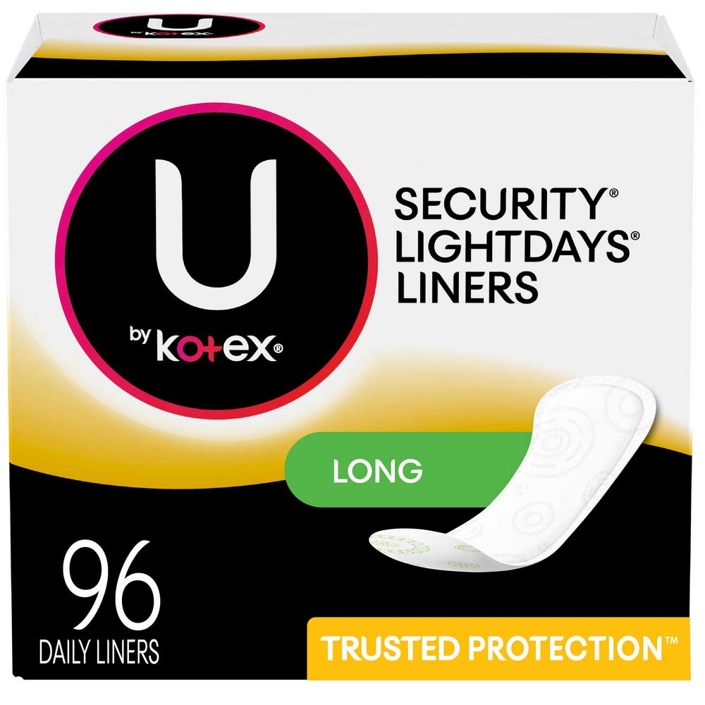 KOTEX LINERS REG  96CT