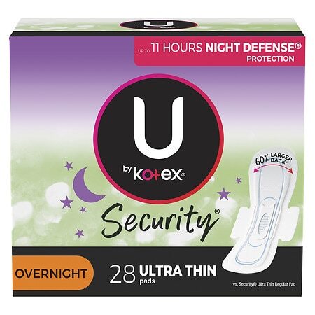 KOTEX PADS NIGHT WW  28CT