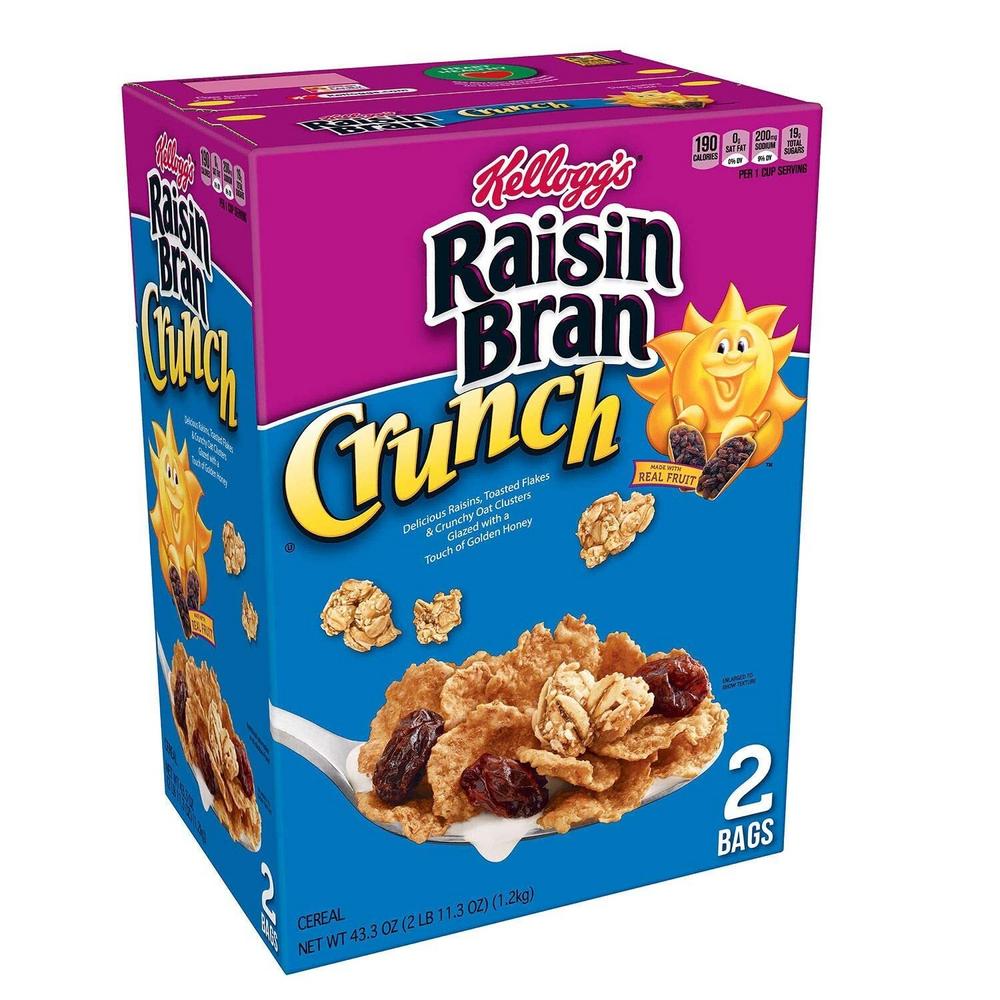 KELLOGS RASIN BRAN CRUNCH 42OZ 1PC