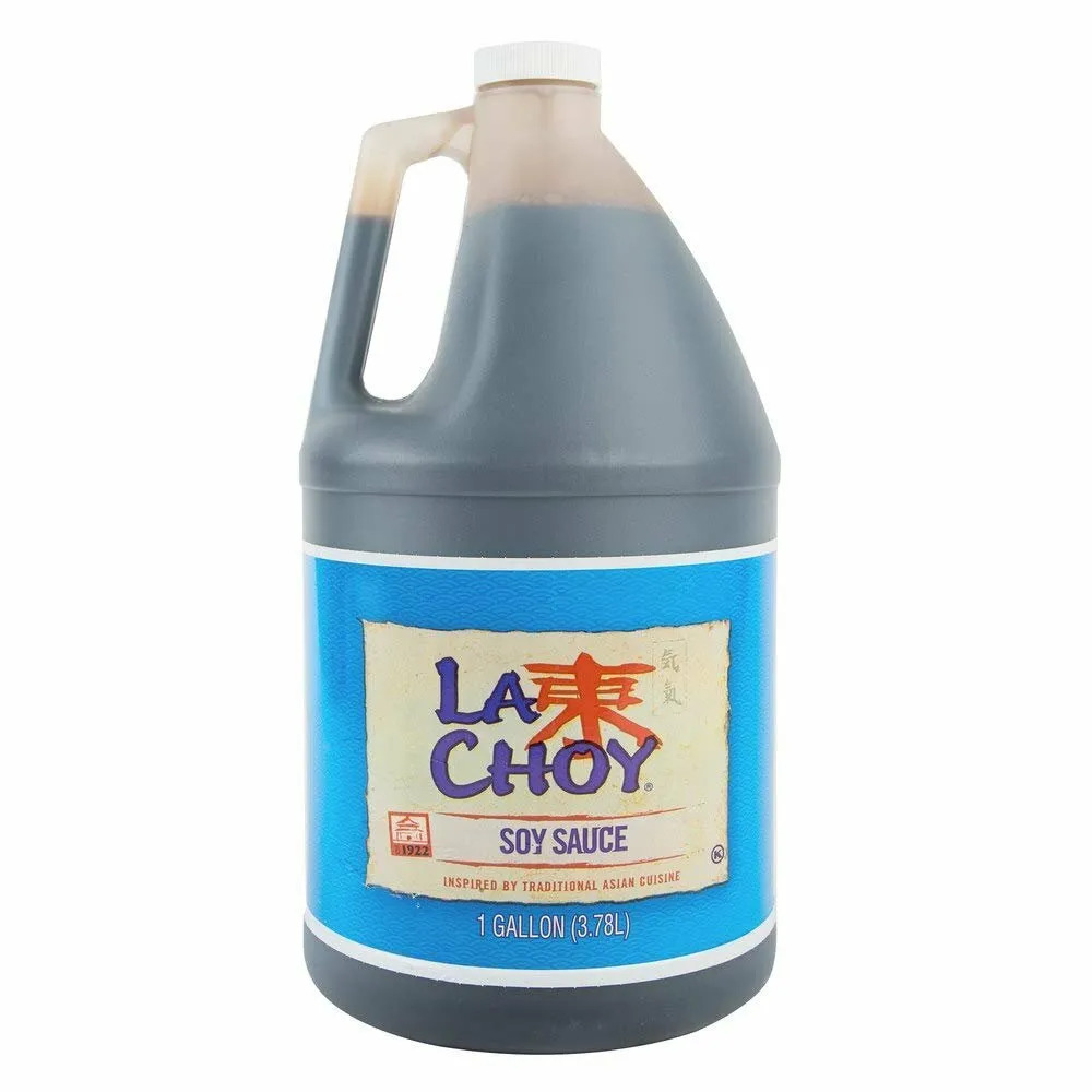 LA CHOY SOY SAUCE  1GAL