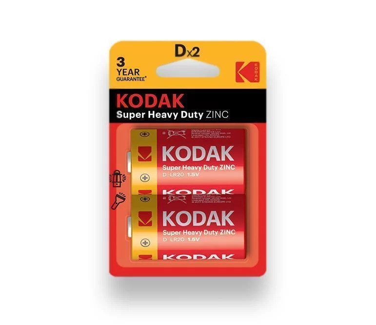 KODAK HEAVY DUTY D2  2CT