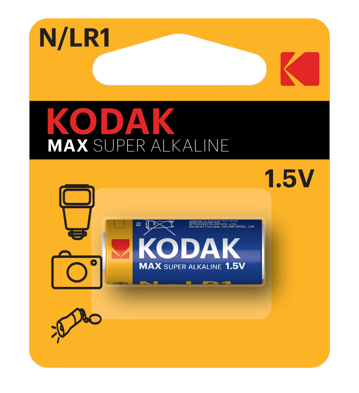 KODAK ALKALINE 1.5V N-LR1 1CT