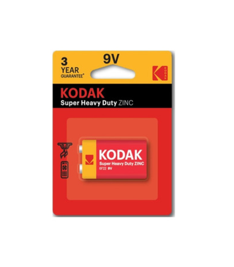 KODAK HEAVY DUTY 9V 1PC